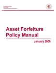 DOJ's Asset
                  Forfeiture Policy Manual